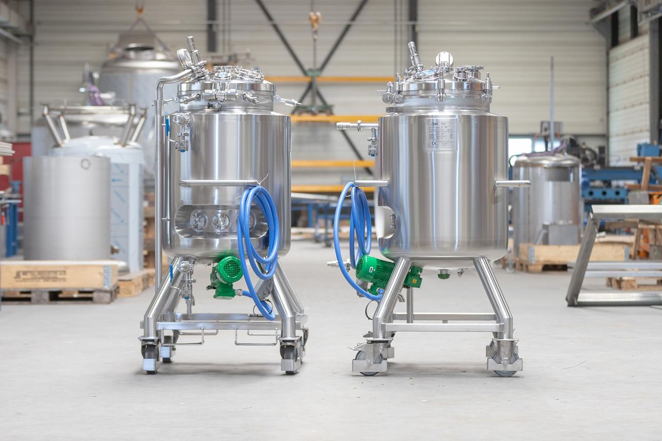 Équipements de process en inox